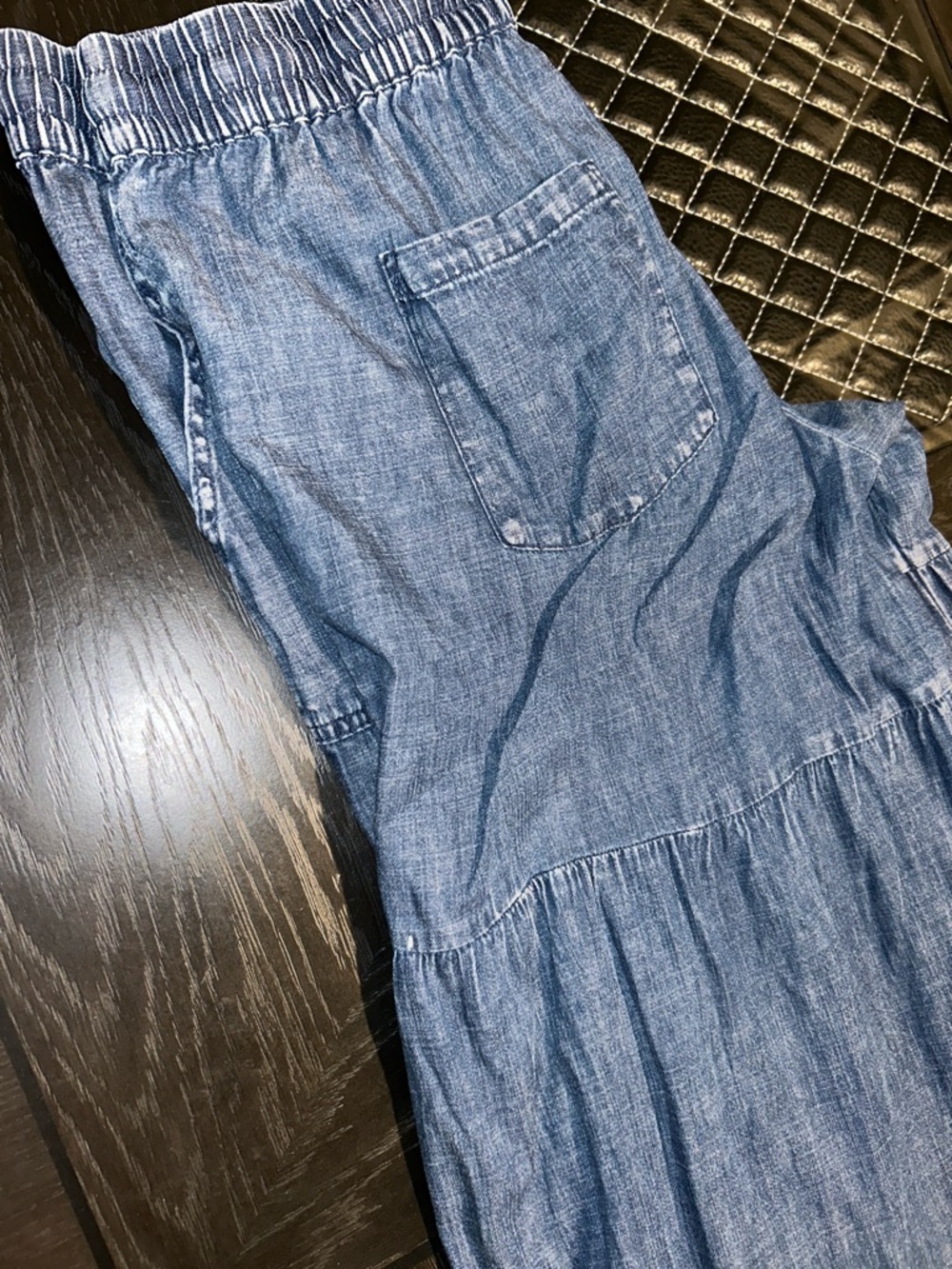 Billy T Fancy Cotton Blend Tiered Pants - Picture 12 of 13